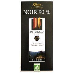 Шоколад Klaus горький 90% из Перу 100г