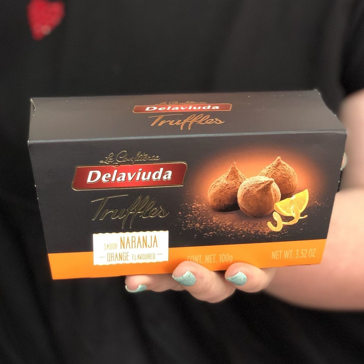 Трюфели Delaviuda с апельсином 100г