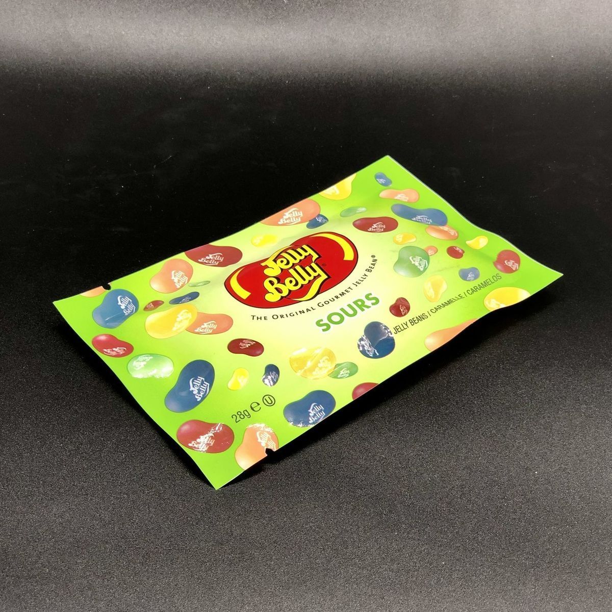 Драже жевательное "Jelly Belly" ассорти кислые фрукты 28г пакет 5 вкусов
