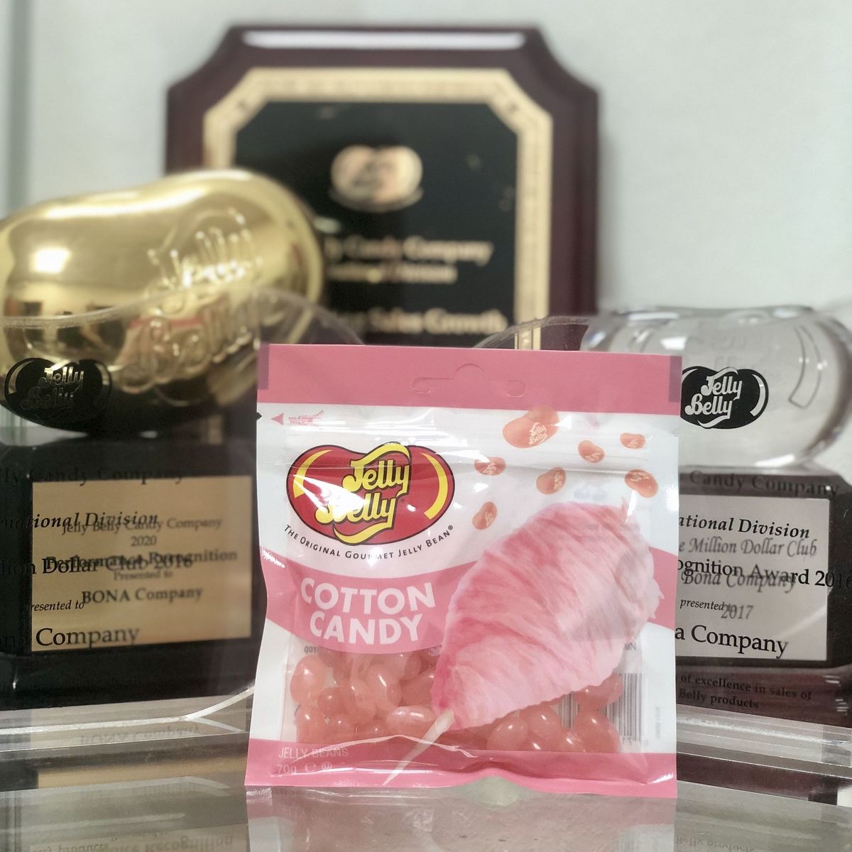 Драже жевательное "Jelly Belly" сахарная вата 70г пакет