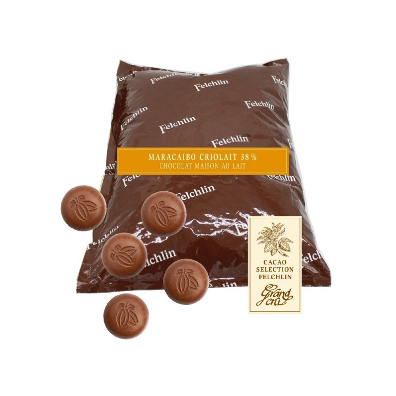 Молочный шоколад Maracaibo Criolait 38%