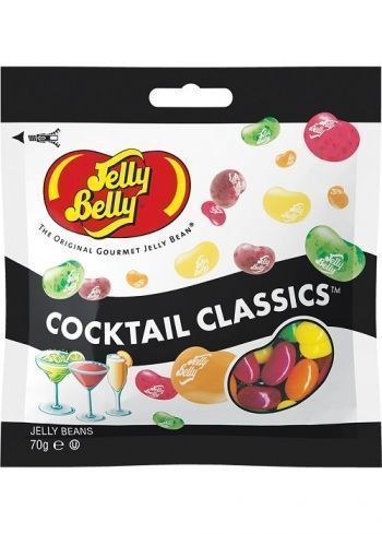 Драже жевательное "Jelly Belly" классические коктейли 70г пакет