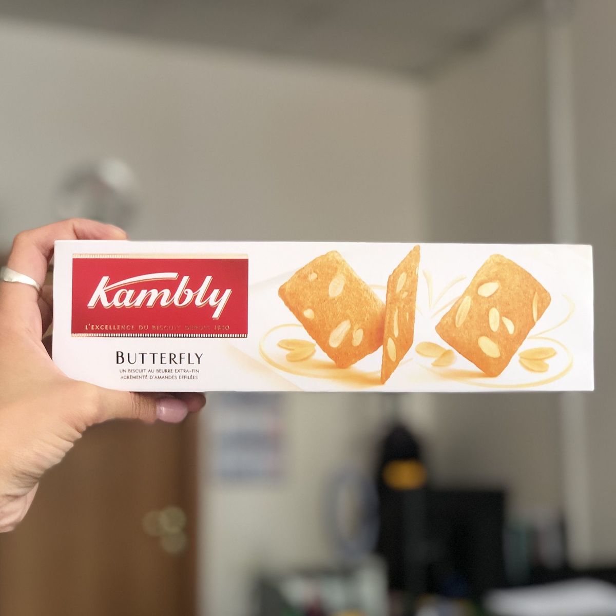 Печенье Kambly "Buttеrfly" с миндалем 100г