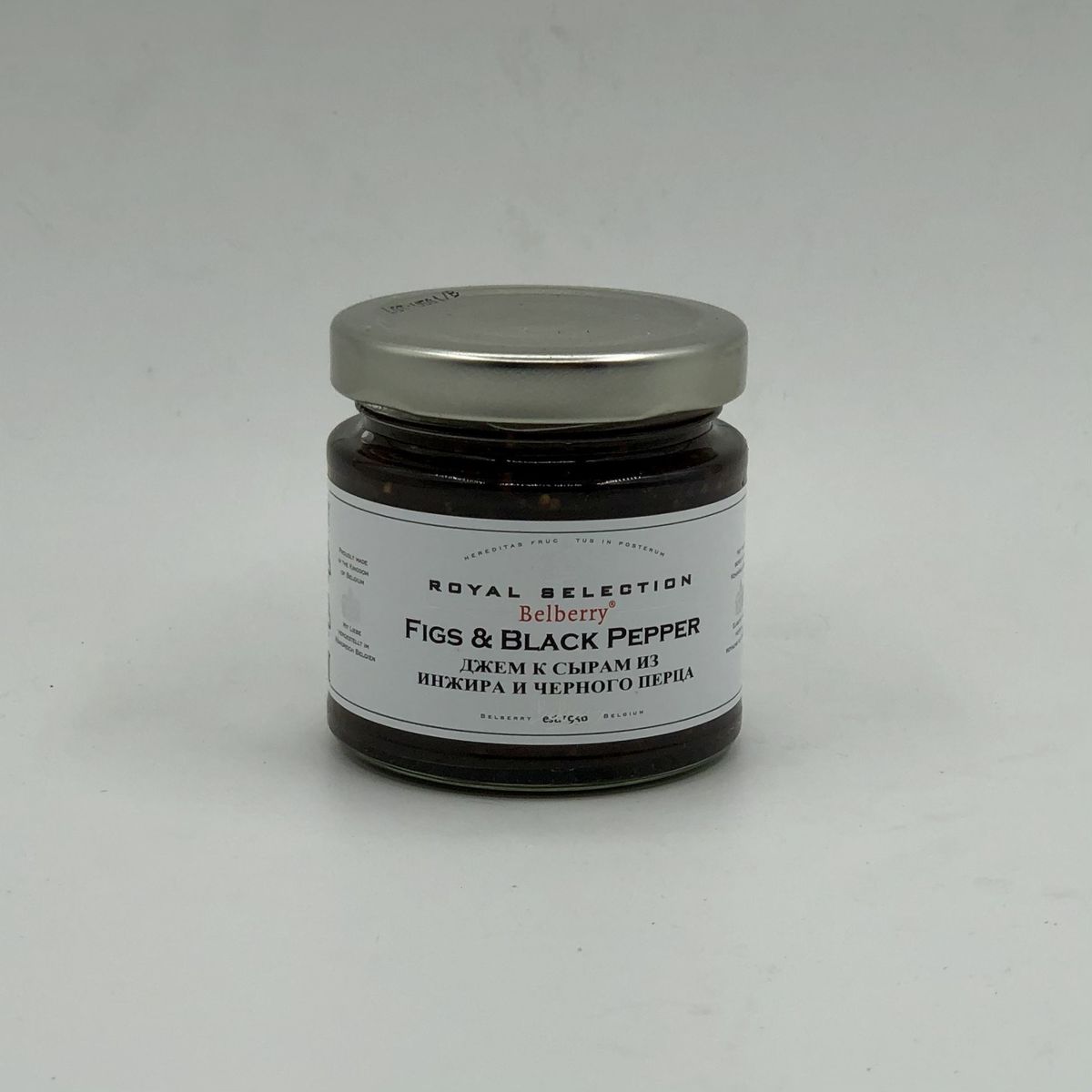 Фруктовый джем к сырам из инжира и чёрного перца 130г Belberry