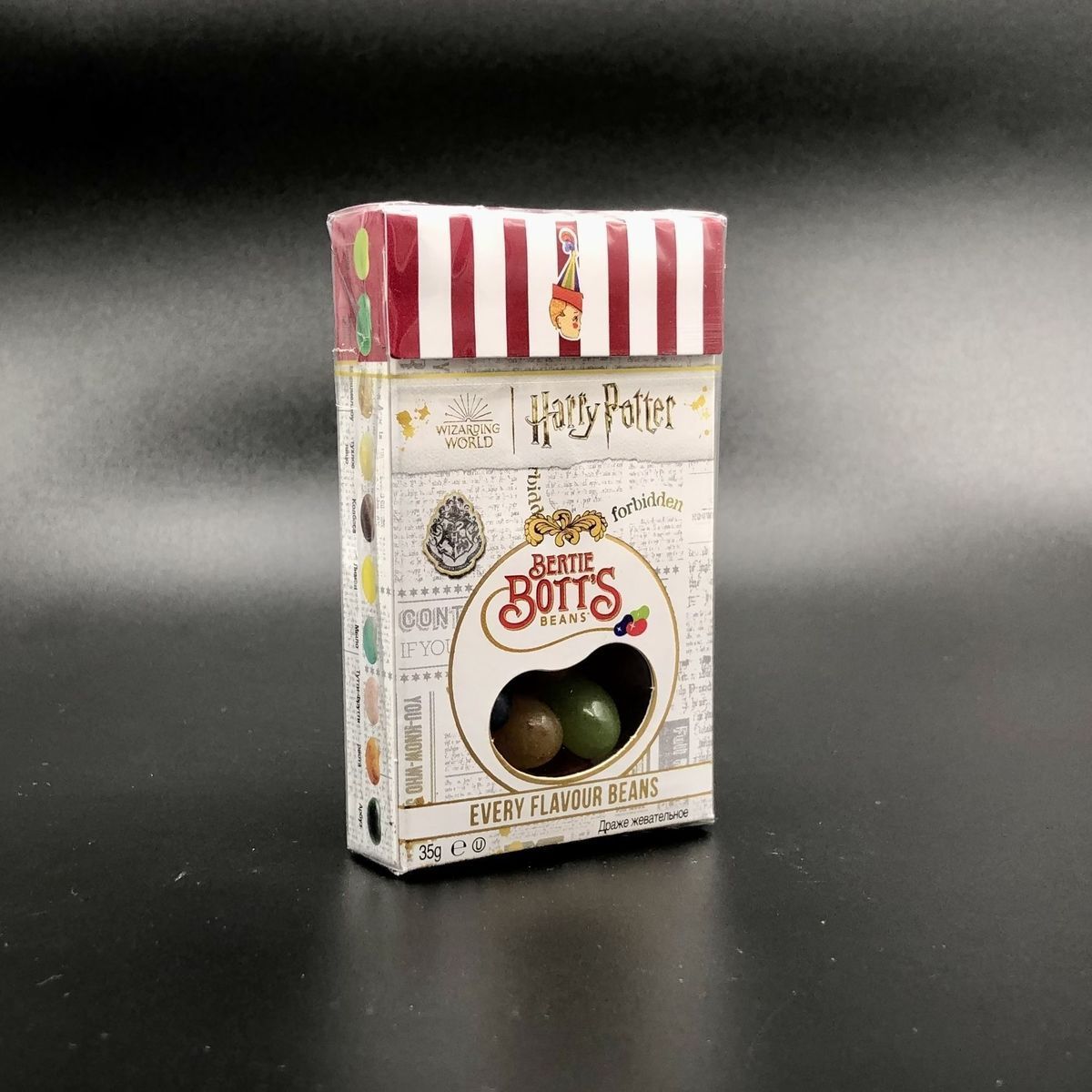 Драже жевательное "Jelly Belly" ассорти Bertie Bott's ГАРРИ ПОТТЕР 35г коробка