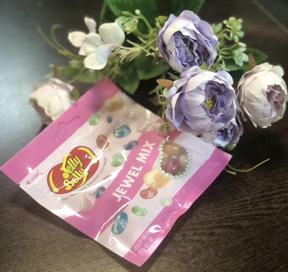 Драже жевательное "Jelly Belly" Jewel Mix 70г пакет