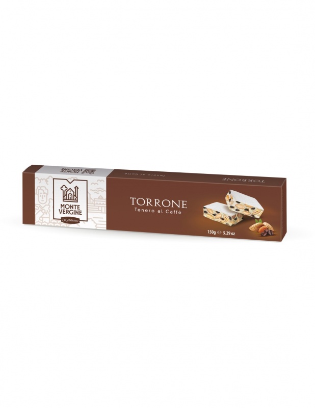 Миндальный туррон с кофейными зернами Di Gennaro 150 г