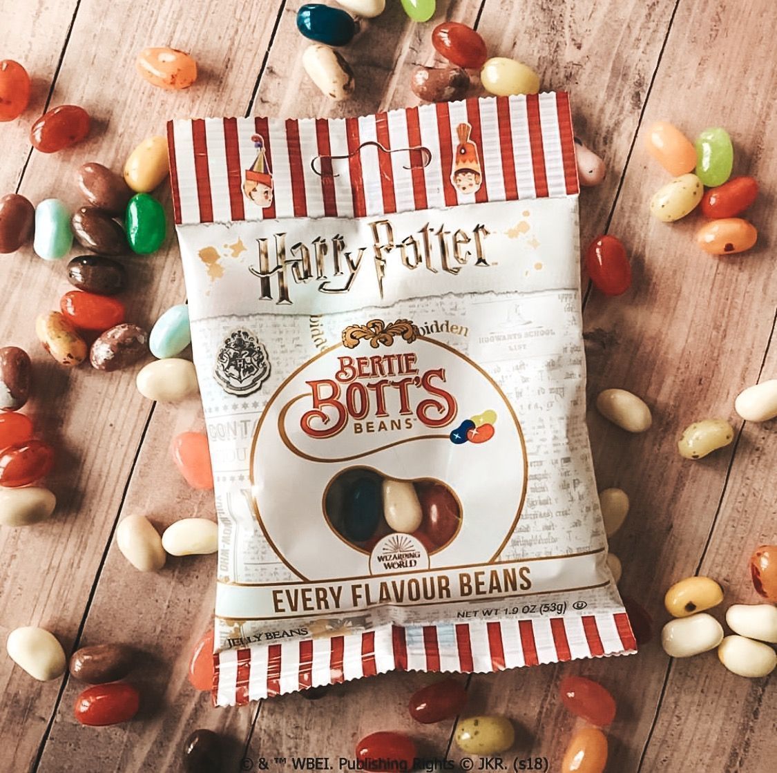Драже жевательное "Jelly Belly" ассорти Bertie Bott's 54г