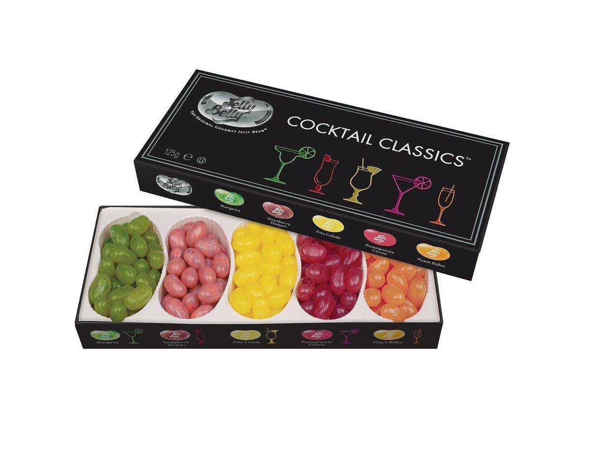 Классические коктейли Jelly Belly 125г картонная коробка