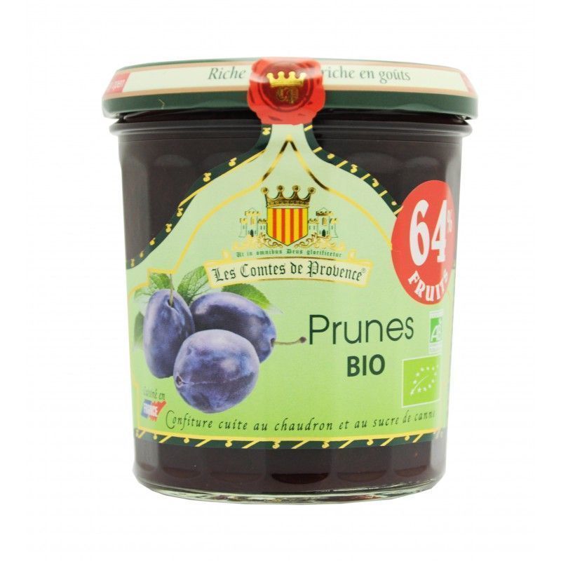 Джем Les Comtes de Provence из сливы Organic 350г, 64% фруктов