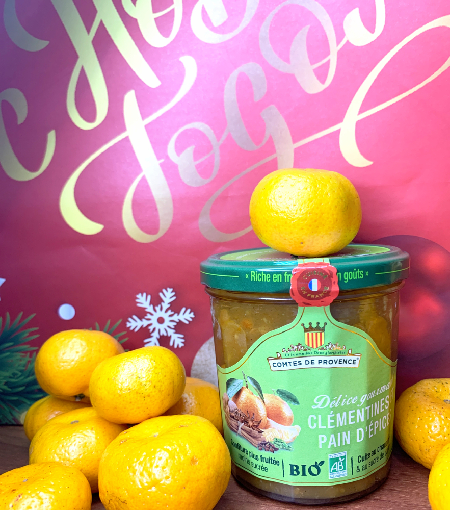 Джем из клементина с имбирем Рождественский деликатес Organic 350 гр.