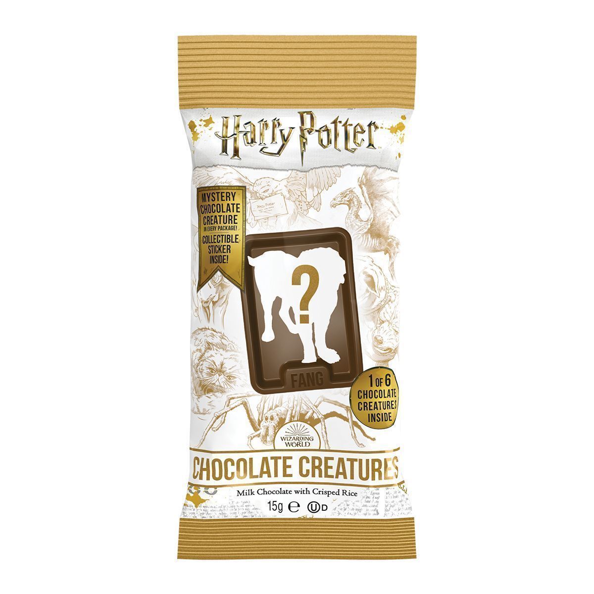 Шоколад фигурный "Jelly Belly" Harry Potter фантастические твари 15г