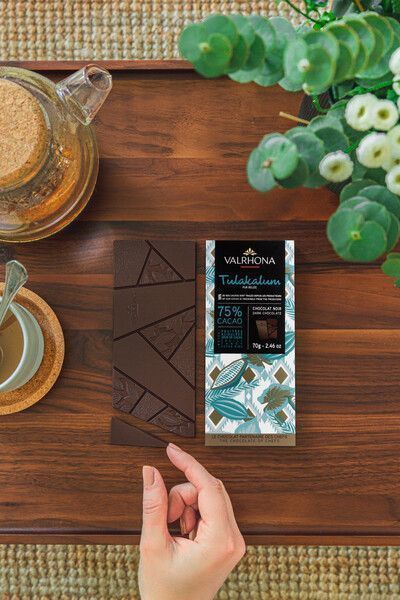 Горький шоколад Valrhona гран крю "Тулакулум" (75%), Белиз, 70 гр