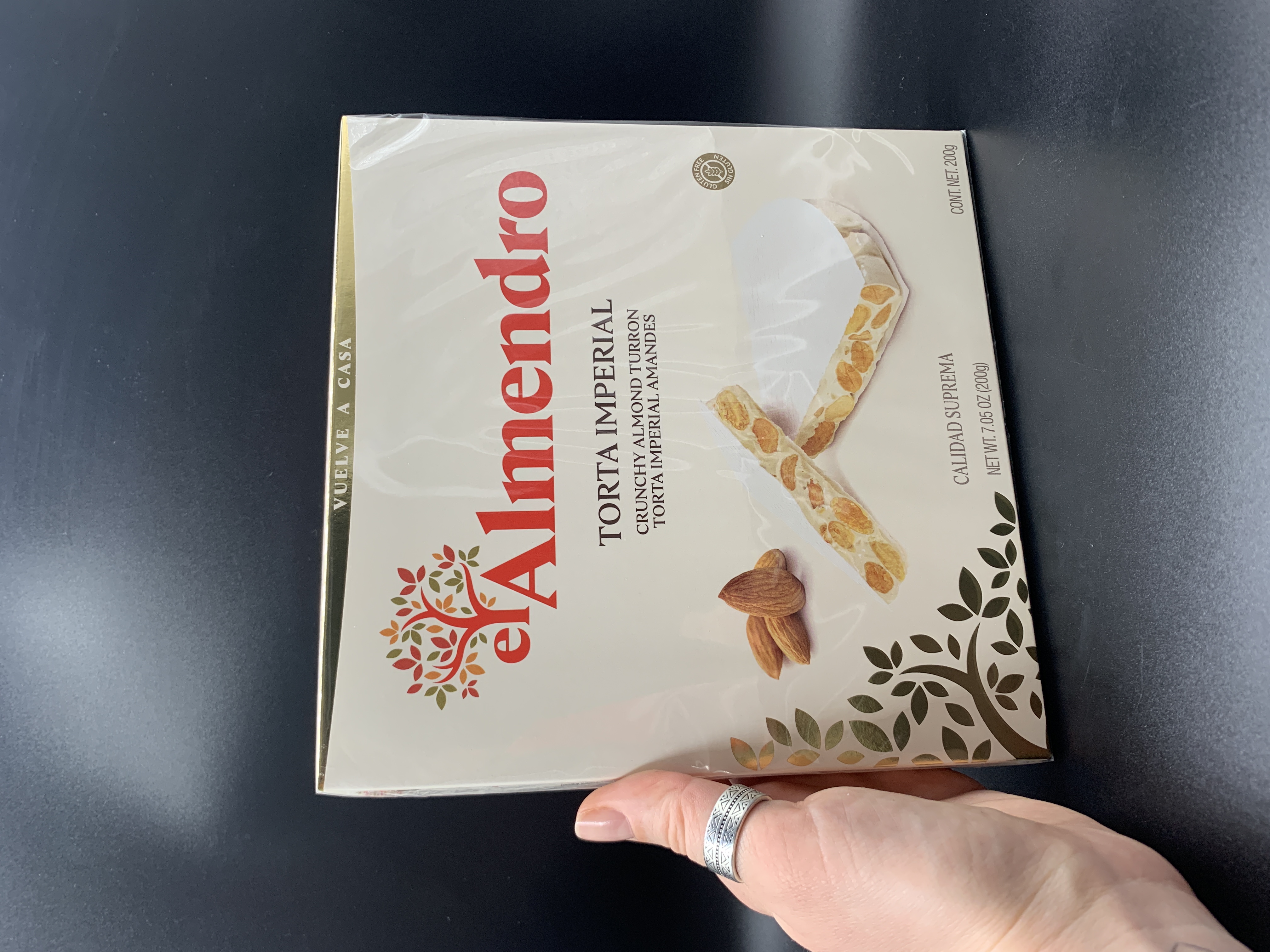 Хрустящий миндальный туррон El Almendro Torta Imperial 200г