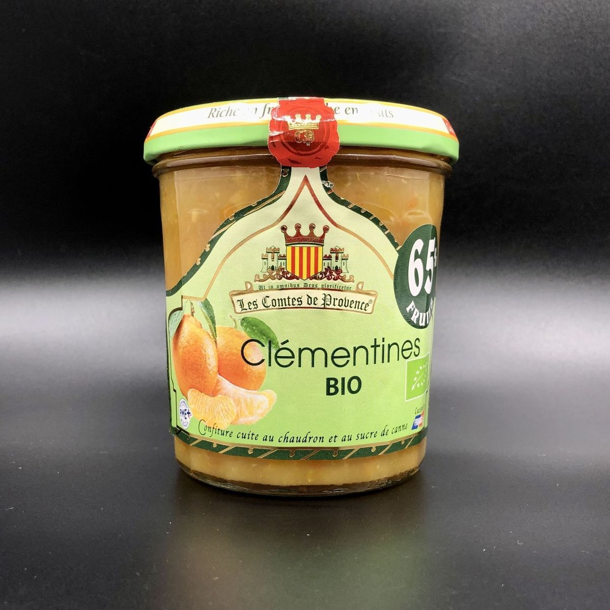 Джем Les Comtes de Provence из клементина Organic 350г, 64% фруктов