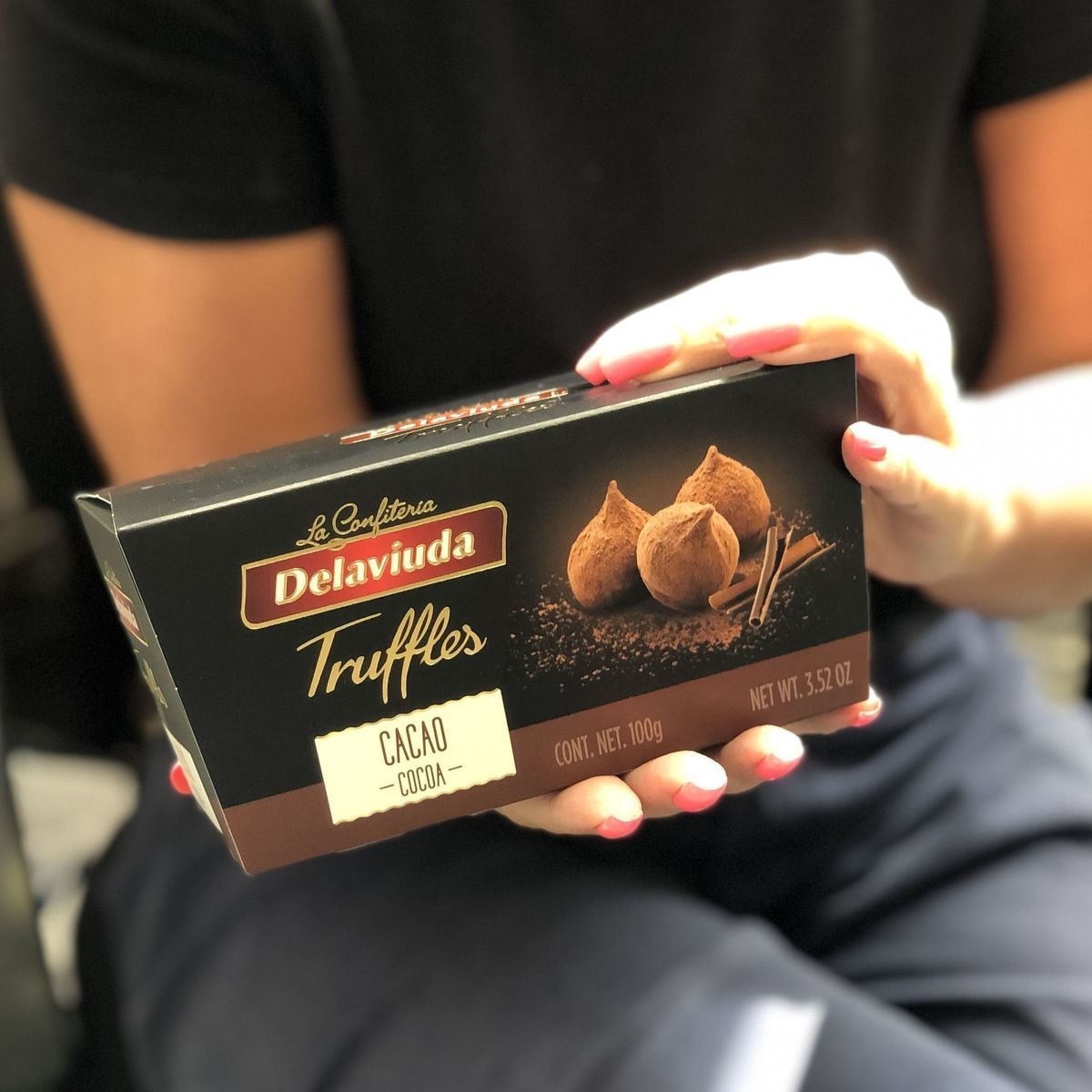 Трюфели Delaviuda с какао 100г