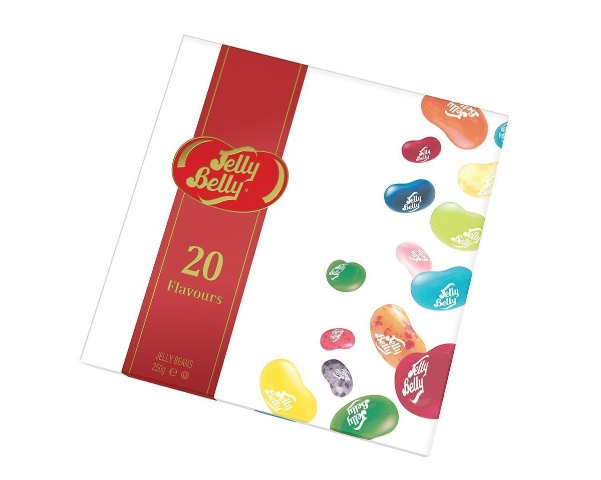Ассорти Jelly Belly 20 вкусов 250г подарочная коробка