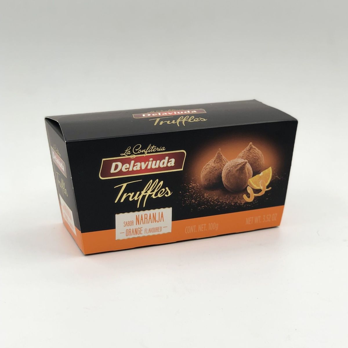 Трюфели Delaviuda с апельсином 100г