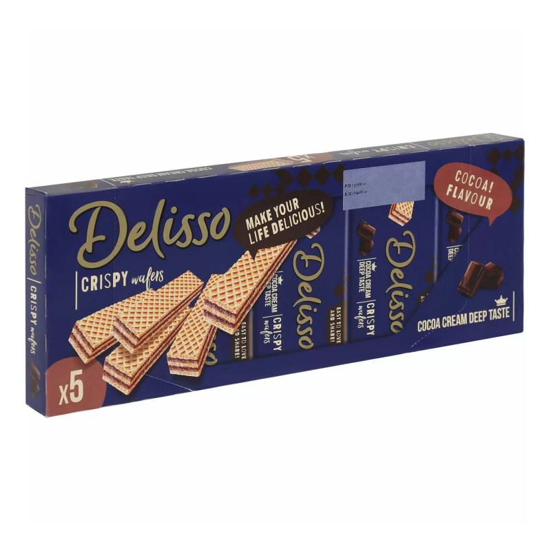 Вафли с шоколадной начинкой Delisso 200 г