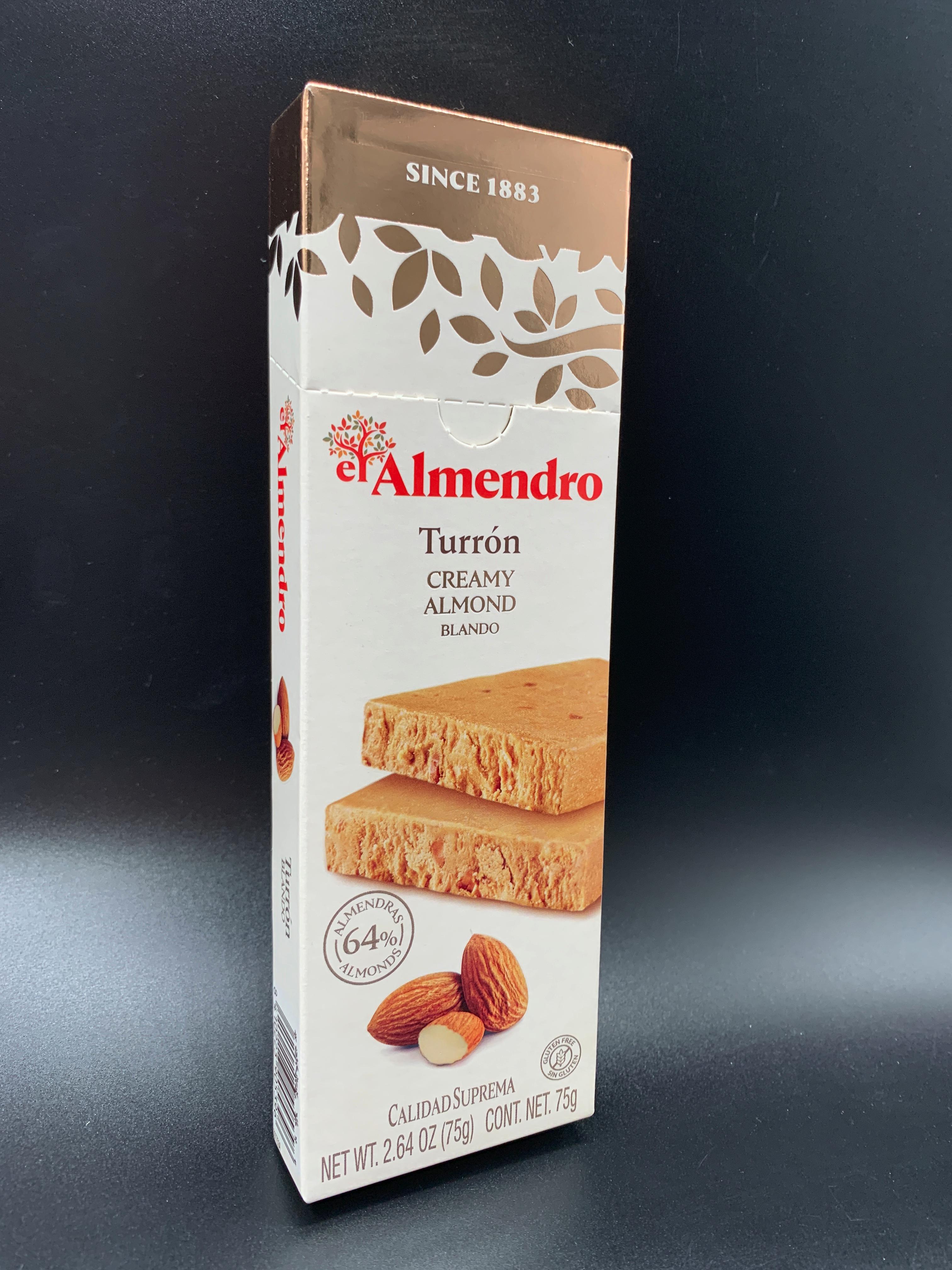 Миндальный сливочный туррон El Almendro 75г