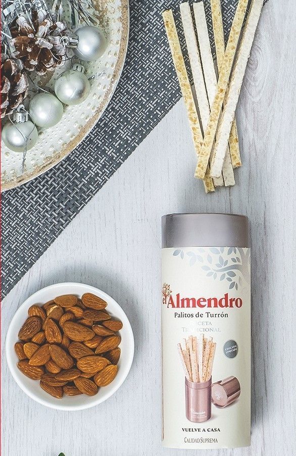 Хрустящий миндальный туррон El Almendro (палочки) 136г