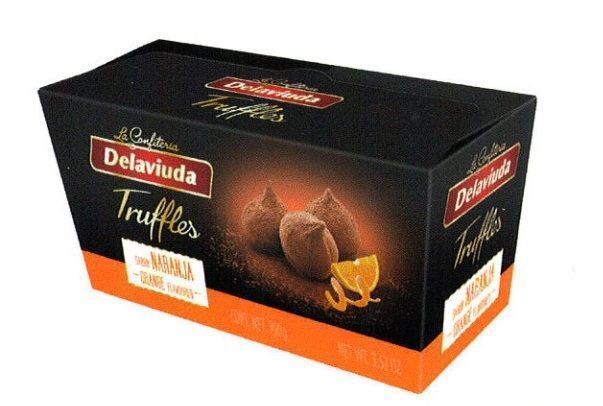 Трюфели Delaviuda с апельсином 100г