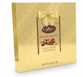Шоколадные конфеты HAZELNUT CREATIONS SIGNATURE COLLECTION ассорти из молочного шоколада с цельным фундуком 200 г.