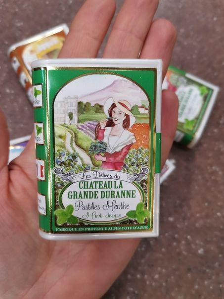 Леденцы DELICES DU CHATEAU LA GRANDE DURANNE мята 35г