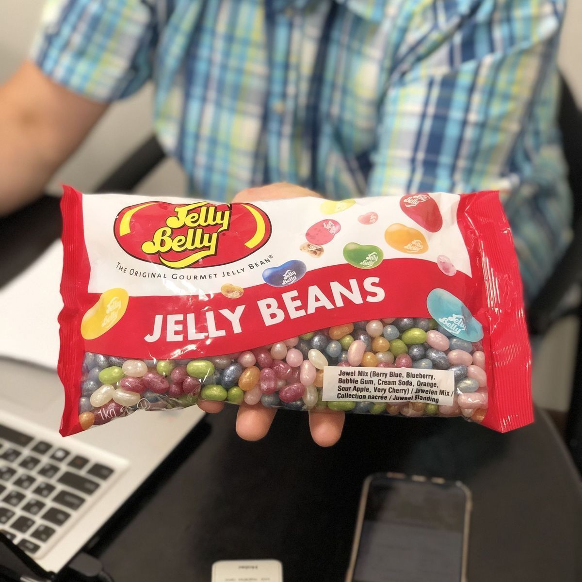 Драже жевательное Jelly Belly драгоценный микс 1 кг