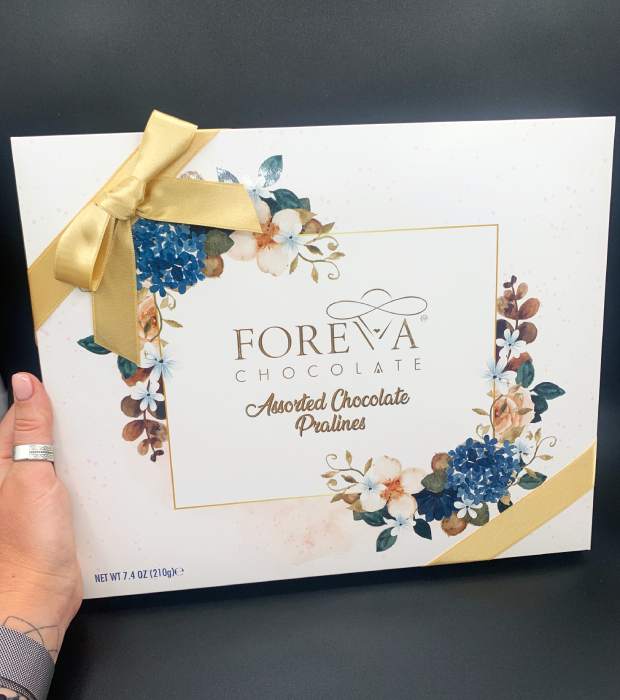 ФОРЕВА Ассорти конфет пралине 210г.