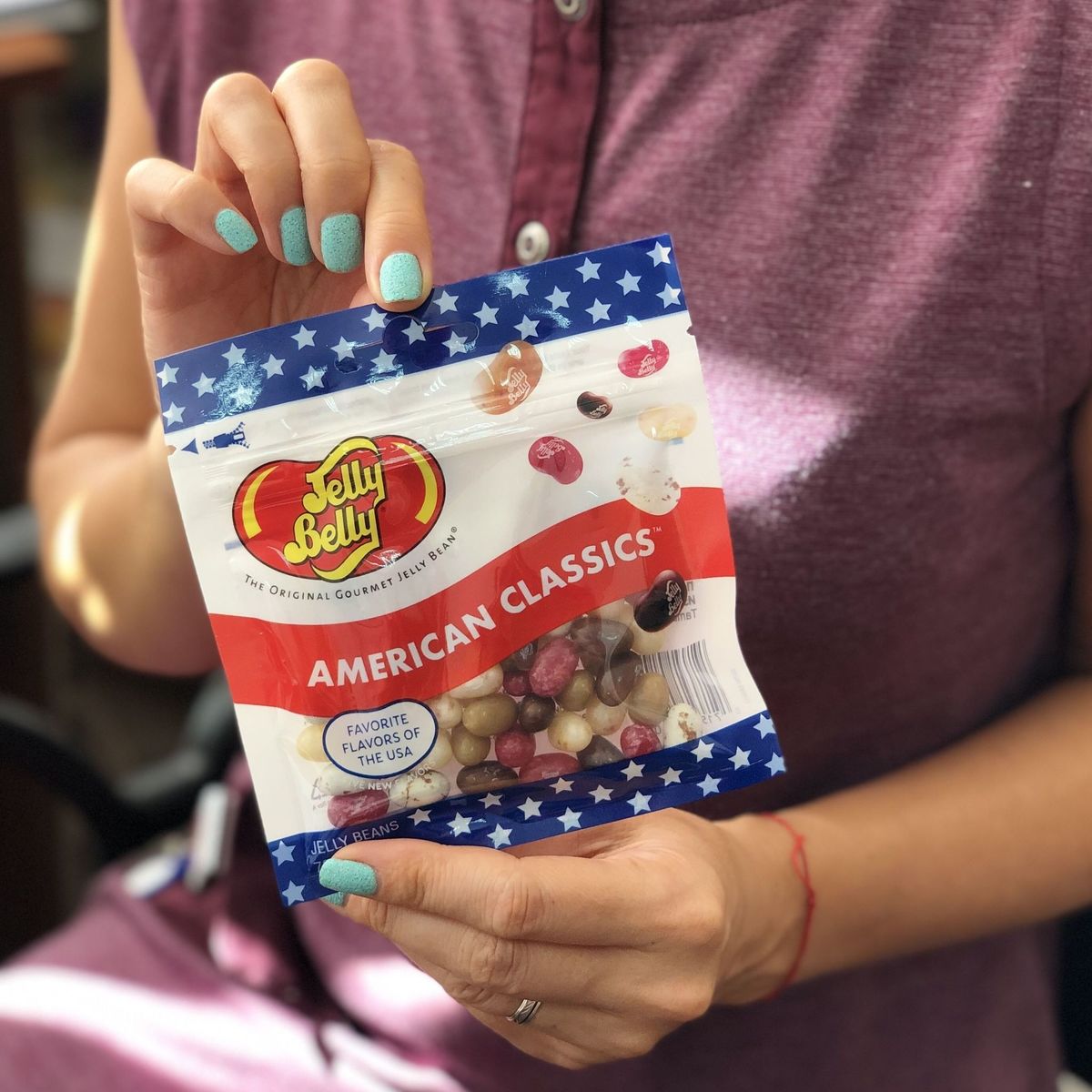 Драже жевательное "Jelly Belly" ассорти Американская классика 70 г пакет 