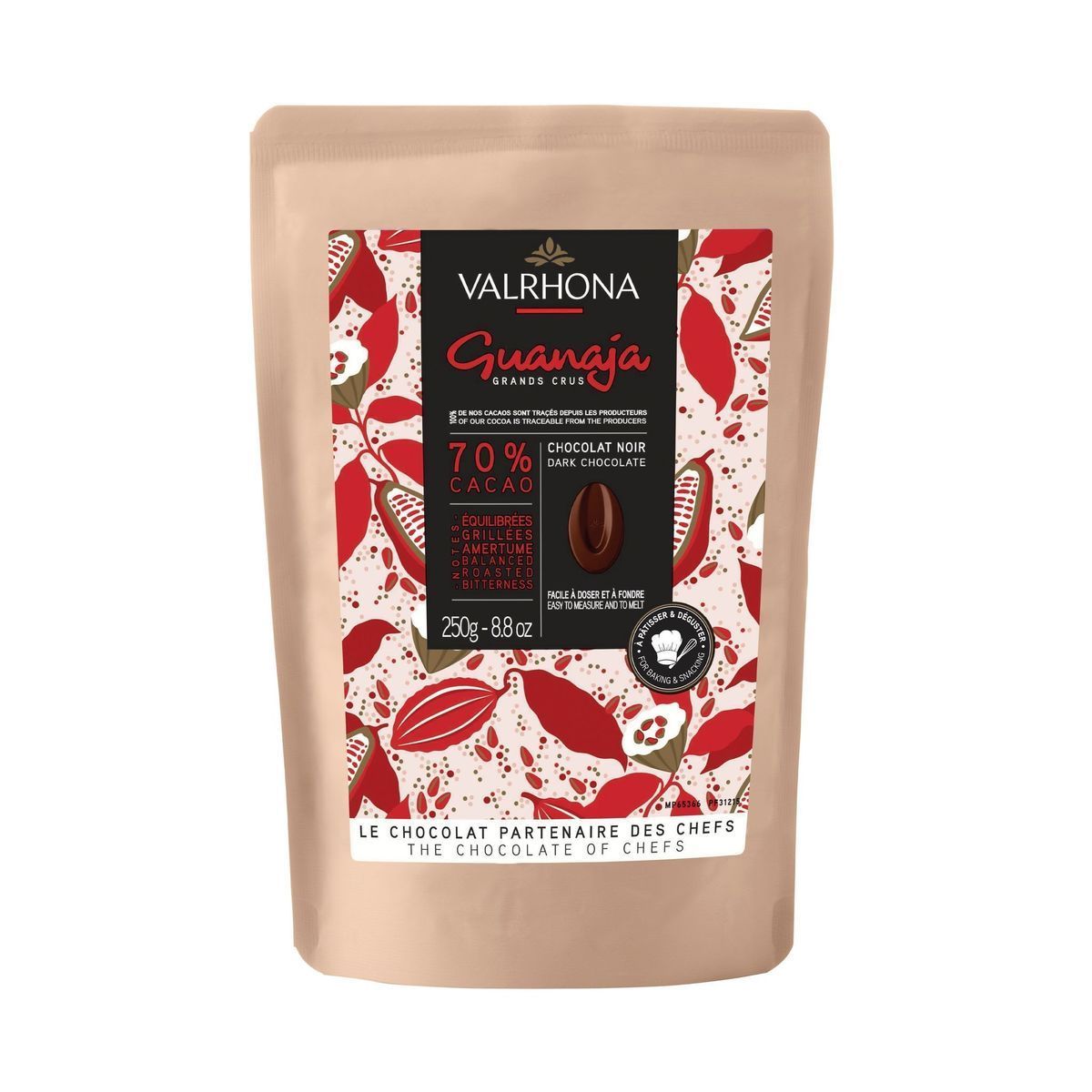 Шоколад Valrhona "Гуанара" 70% 250г