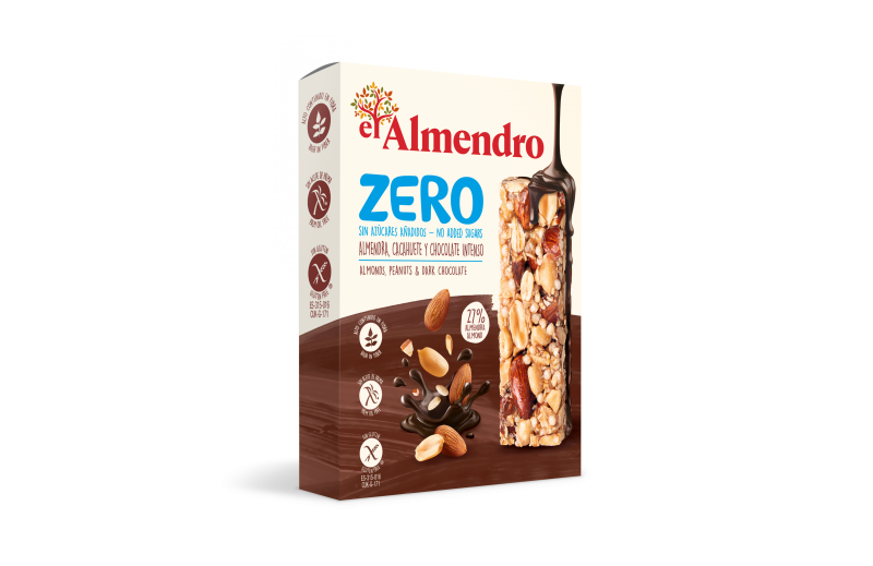 Ореховый батончик из миндаля с горьким шоколадом без сахара El Almendro