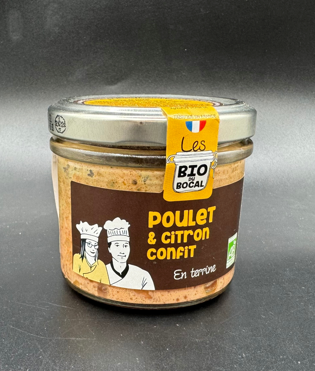 Паштет из курицы с лимонным конфитюром Ducs de Gascogne 90 г.