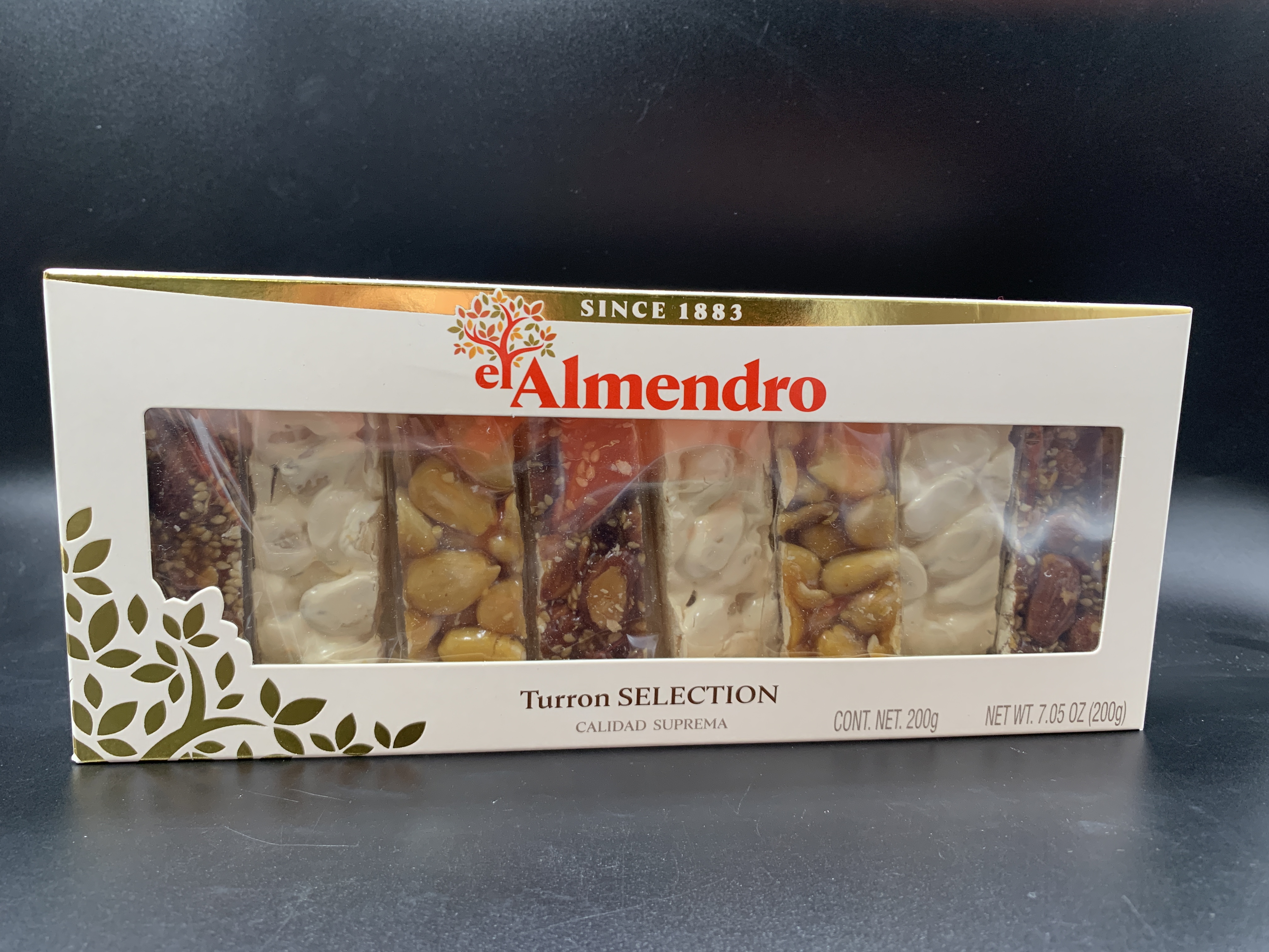Набор-ассорти El Almendro из 3 видов туррона 200г