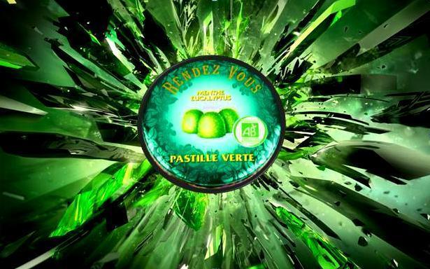 Леденцы органик GREEN GUMDROPS со вкусом мяты и эвкалипта 32г