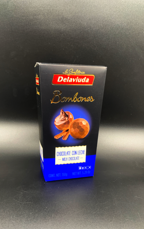 Шоколадные конфеты Delaviuda из молочного шоколада 150г