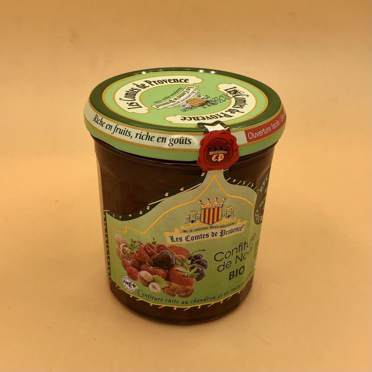 Джем Рождественский (клубника, вишня, малина, орехи) Organic 350 гр.